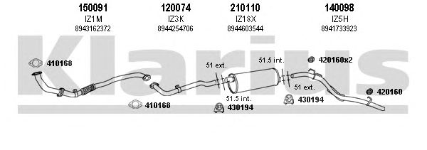 Exhaust System 290003E