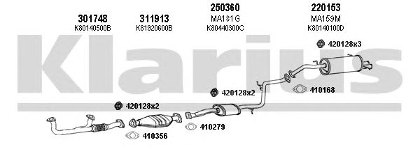 Exhaust System 570098E