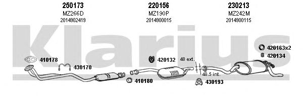 Exhaust System 600109E