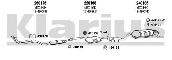Exhaust System 600134E