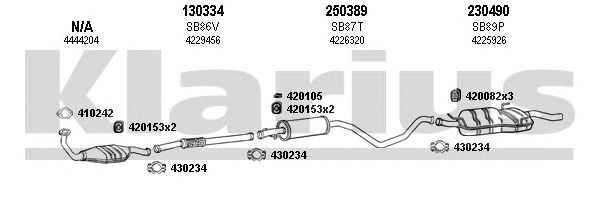 Exhaust System 750092E