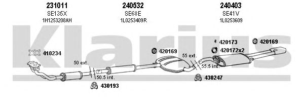 Exhaust System 790044E
