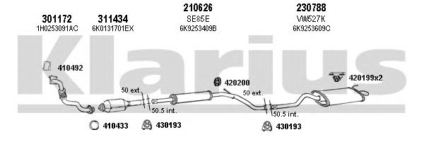 Exhaust System 930829E
