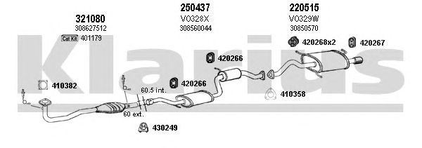 Exhaust System 960268E