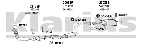 Exhaust System 960318E