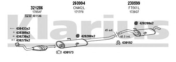 Exhaust System 180509E
