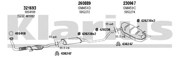 Exhaust System 391510E