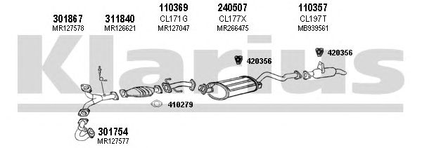 Exhaust System 210210E