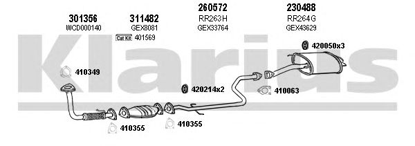 Exhaust System 120390E