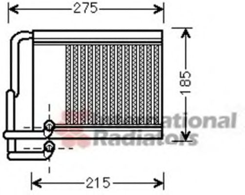 Heat Exchanger, interior heating 82006213