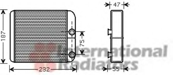 Permutador de calor, aquecimento do habitáculo 32006186