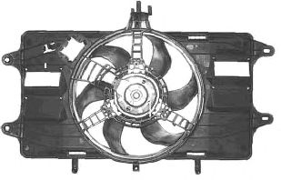 Ventilador, refrigeración del motor 1636746