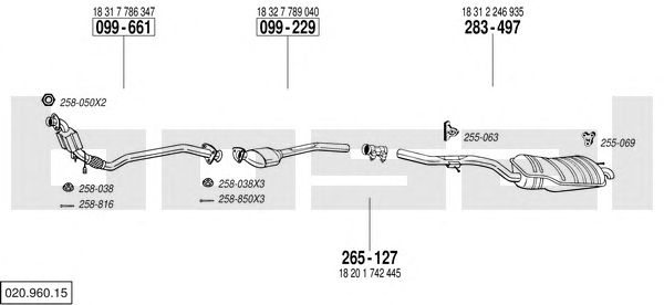 Exhaust System 020.960.15