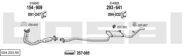 Exhaust System 034.223.50
