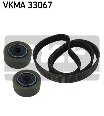 Поликлиновой ременный комплект VKMA 33067