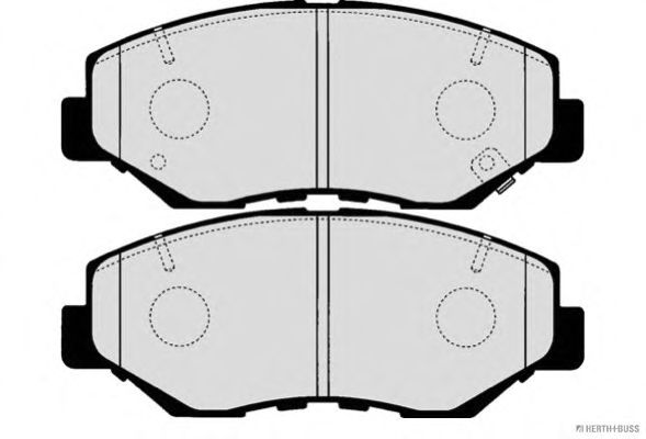 Комплект тормозных колодок, дисковый тормоз J3604066