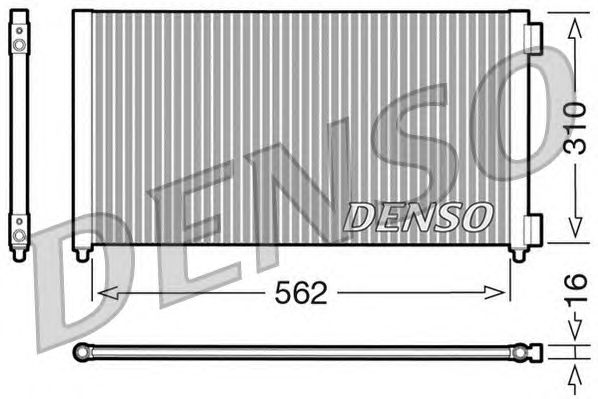Condenseur, climatisation DCN09102