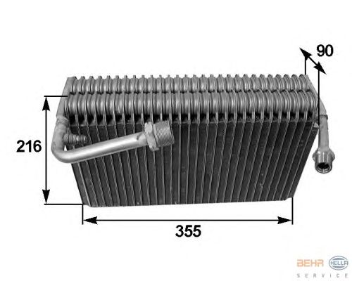 Evaporateur climatisation 8FV 351 210-551