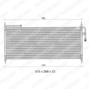 Condensator, airconditioning TSP0225297