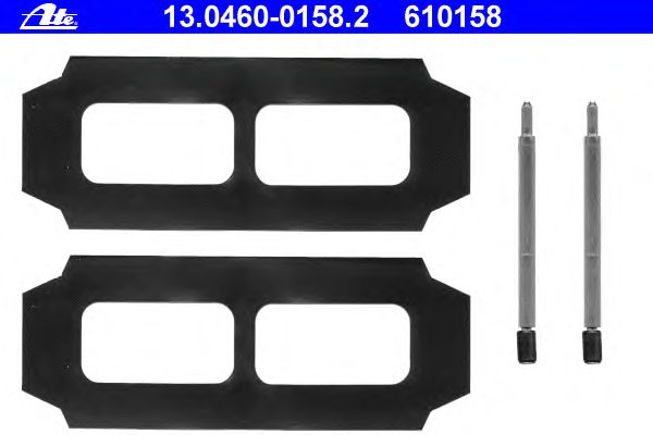 Accessory Kit, disc brake pads 13.0460-0158.2