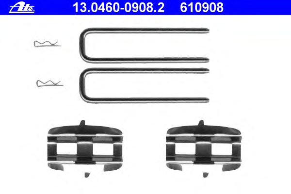 Accessory Kit, disc brake pads 13.0460-0908.2