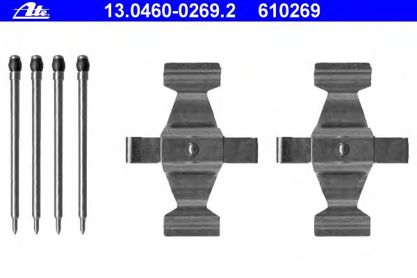 Accessory Kit, disc brake pads 13.0460-0269.2