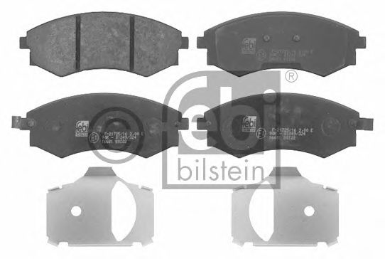 Brake Pad Set, disc brake 16681