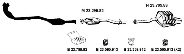 Exhaust System 232307