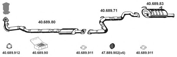 Exhaust System 402006