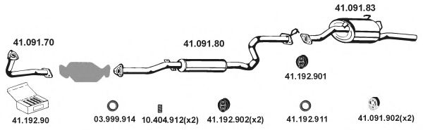 Exhaust System 412030