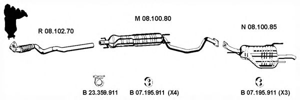 Exhaust System 082587