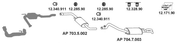 Exhaust System AP_2342