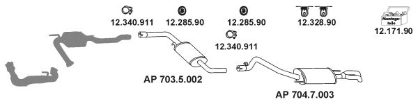 Exhaust System AP_2356