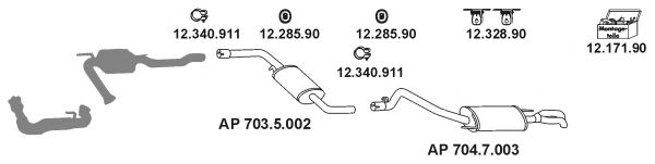 Exhaust System AP_2360
