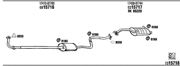 Exhaust System DH30430
