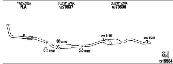 Exhaust System SE10607A