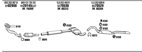 Exhaust System SE50040