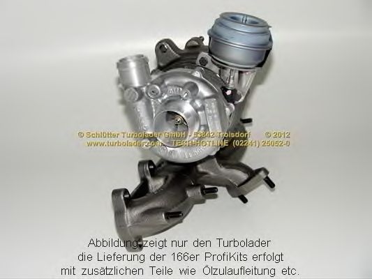 Turbocompresor, sobrealimentación 166-00010