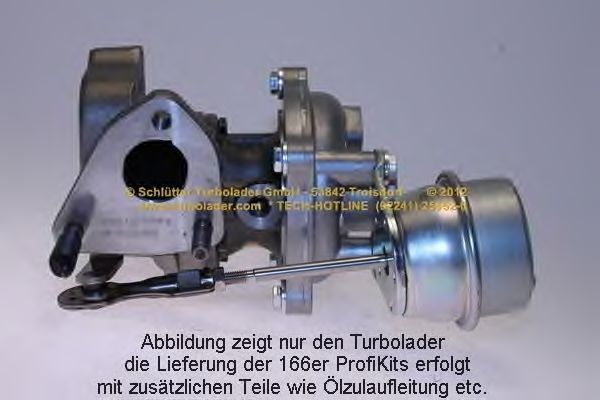 Turbocompresseur, suralimentation 166-00305