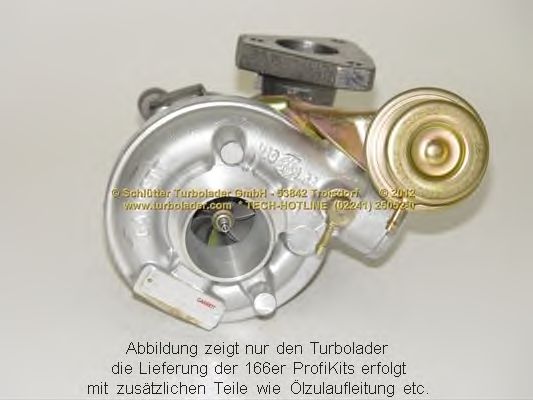 Turbocompressor, sobrealimentação 166-00530