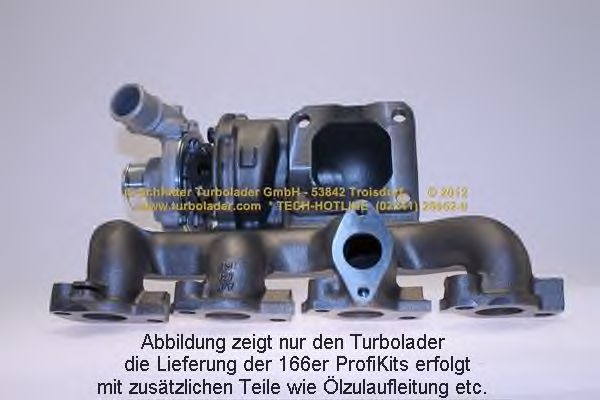 Turbocompresor, sobrealimentación 166-00730