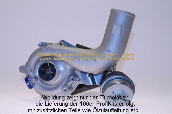 Turbocompresor, sobrealimentación 166-01020