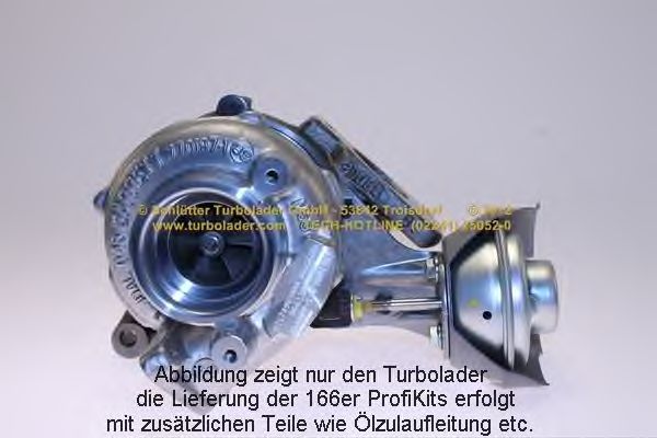 Turbocompresor, sobrealimentación 166-01035