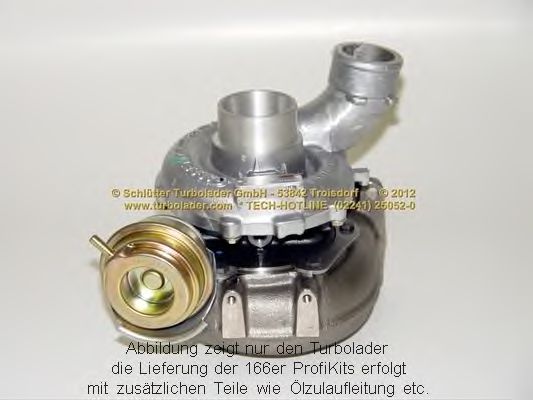 Turbocompressor, sobrealimentação 166-02020