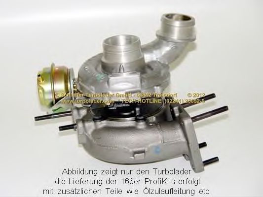 Turbocompressor, sobrealimentação 166-02090
