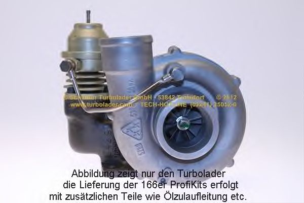 Turbocompresseur, suralimentation 166-02240