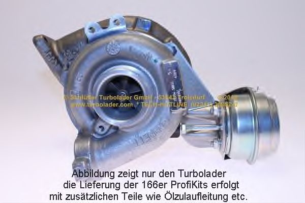 Turbocompresor, sobrealimentación 166-02310