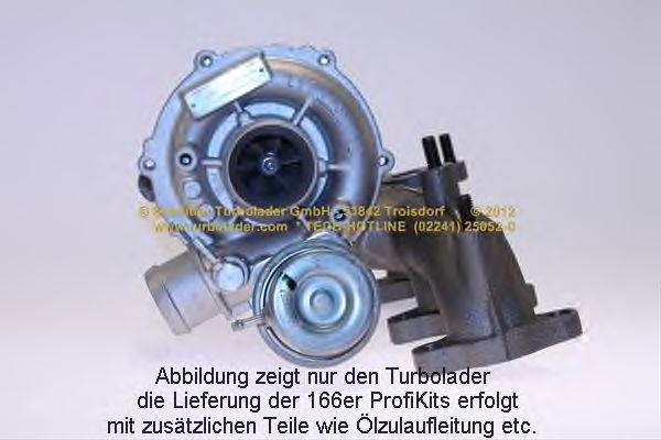 Turbocompressor, sobrealimentação 166-02420