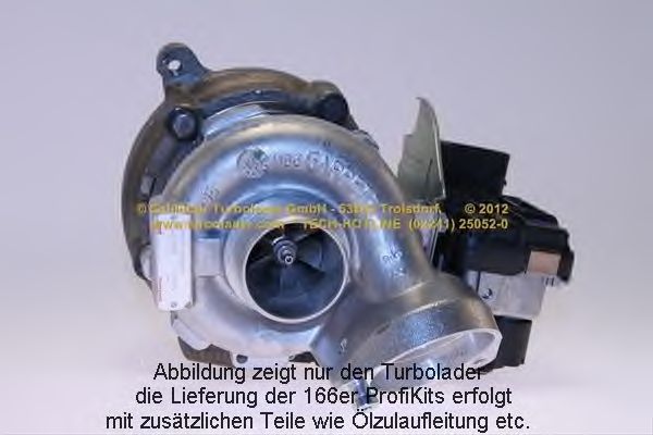 Turbocompresor, sobrealimentación 166-04041