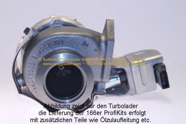 Turbocompresor, sobrealimentación 166-05225
